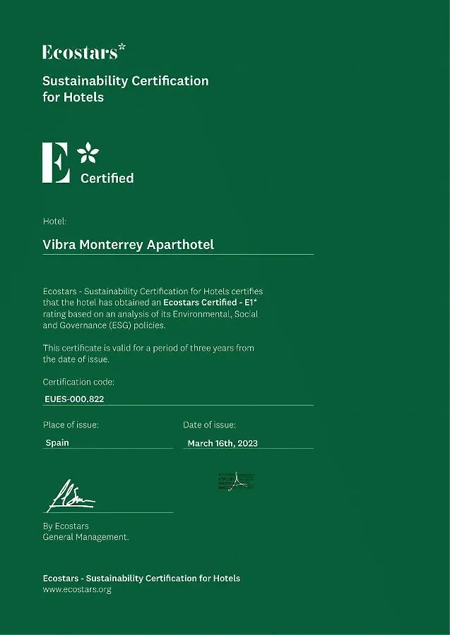Hotel Apartamentos Vibra Monterrey 샌안토니오 아파트호텔